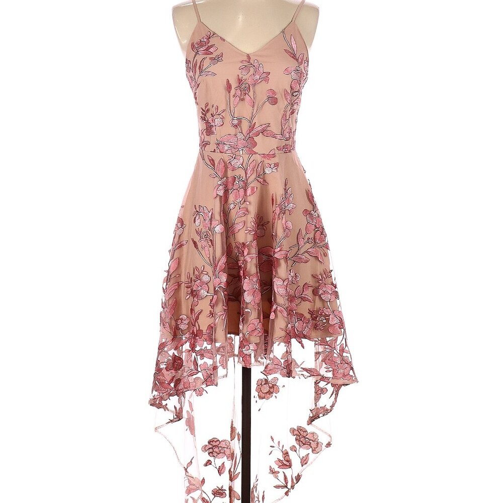 SASKIA from Two Sisters Pink Floral High Low NWT